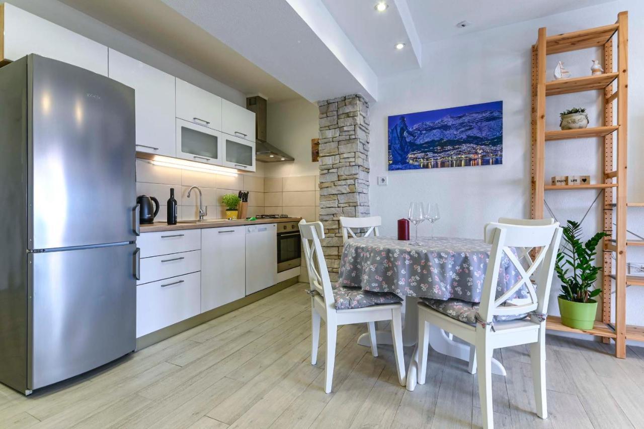 Beach Makarska Apartment Bagian luar foto